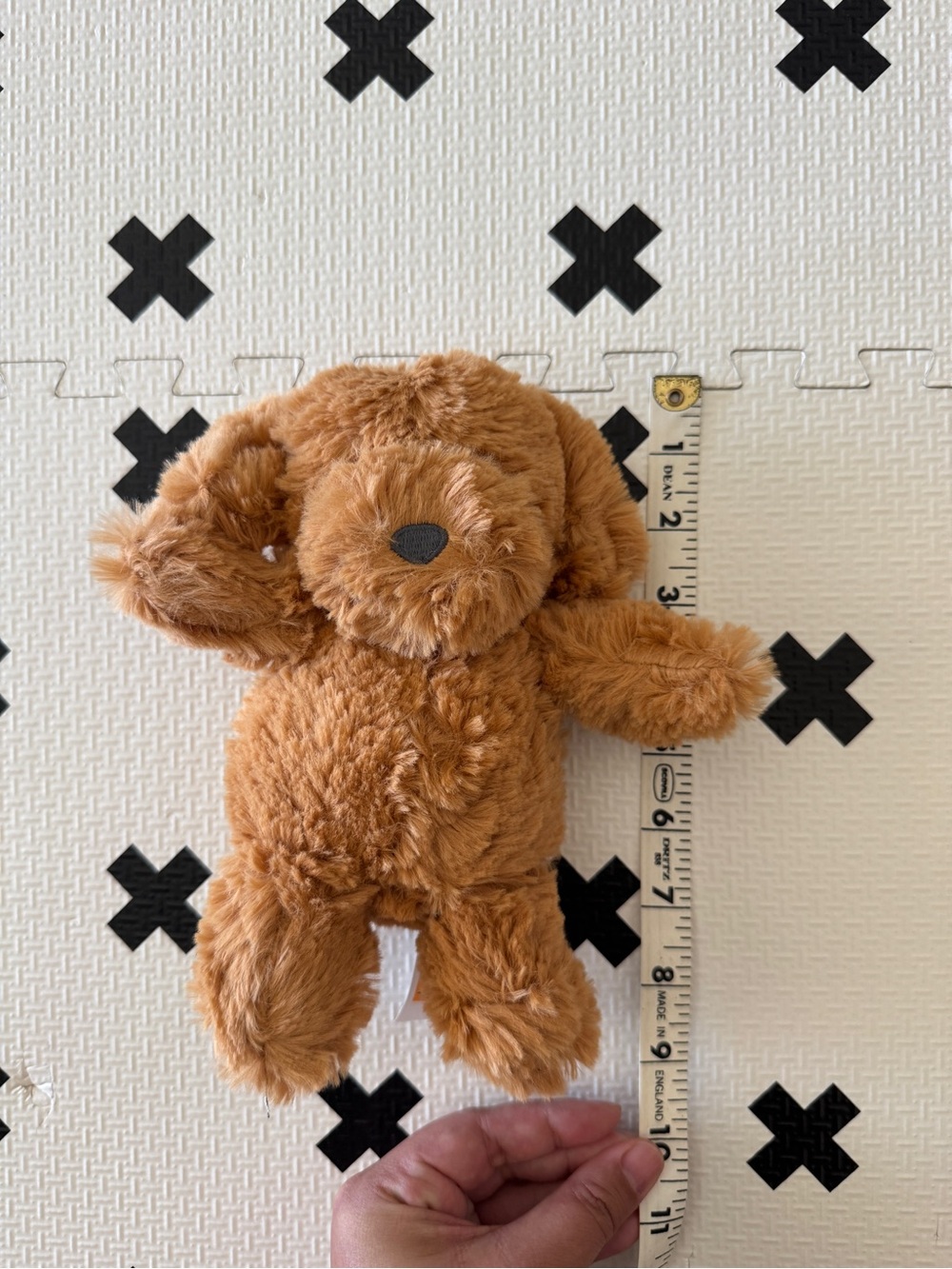 Cloud Island 9” Plush Brown Dog Stuffed Animal NWOT - Picture 5 of 6